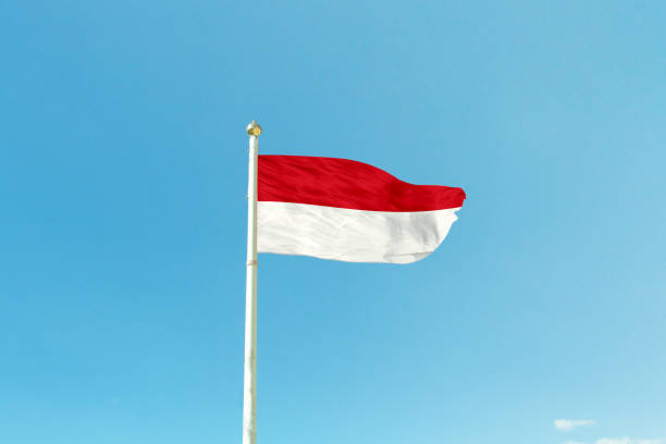 istock Moncao flag on the mast 819704676
