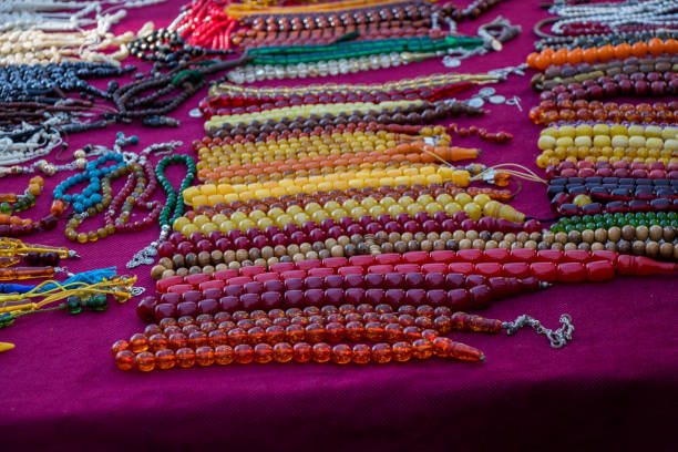 istock Set of praying beads of various color 819709194