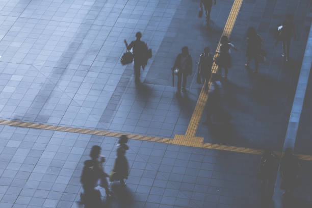 istock Walking people in Japan 819726312
