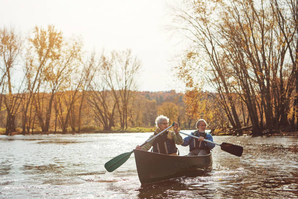 istock Get acquainted with nature, by canoe 819726856