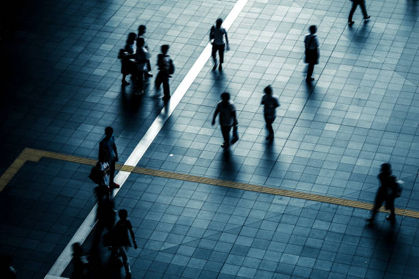 istock Walking people in Japan 819727562