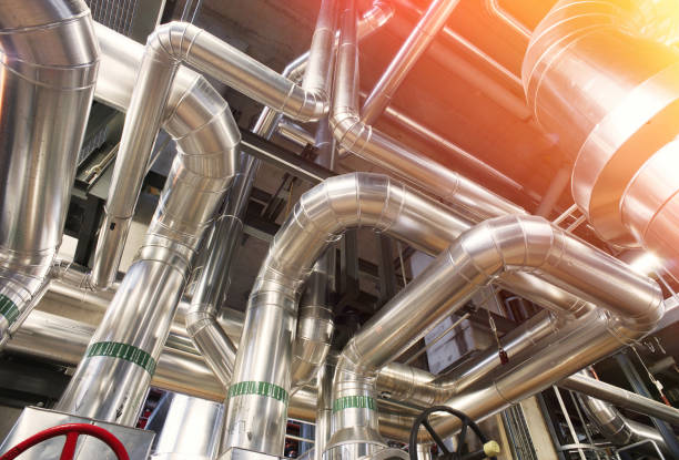 istock Equipment, cables and piping 819727650