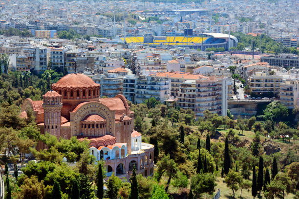istock Greece, Thessaloniki, Cityscape 819738354