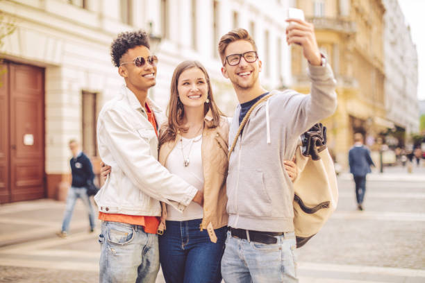 istock Friends spending time together in the city 819749166