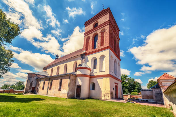 istock Belarus: Catholic Church of St. Nicolas in  Mir 819767394