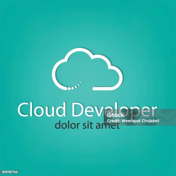 Cloud Developer Images Cloud Developer Creative Design Design Template Stock Illustration ...