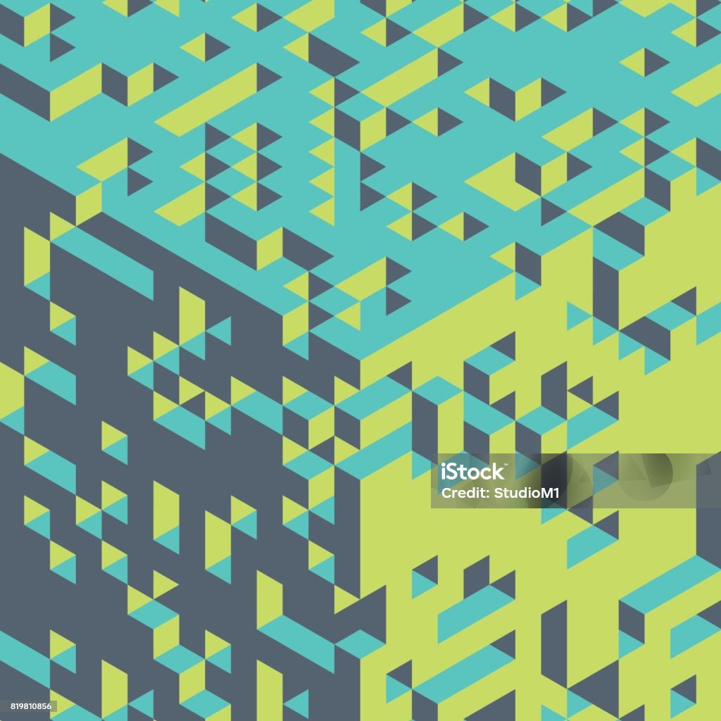 Structure Blocks Background 3d Blocks Structure Background Vector Illustration Stock Illustration ...
