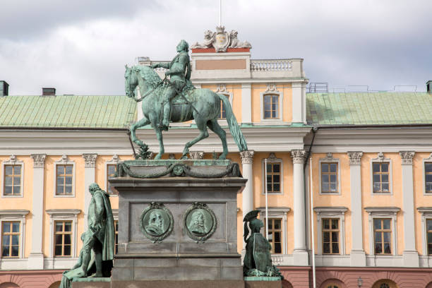 istock Gustav II Adolf Statue by Archeveque; Stockholm 819812692