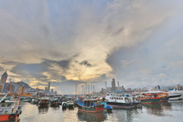 istock Causeway Bay Typhoon Shelter, Victoria Park rd 819817184