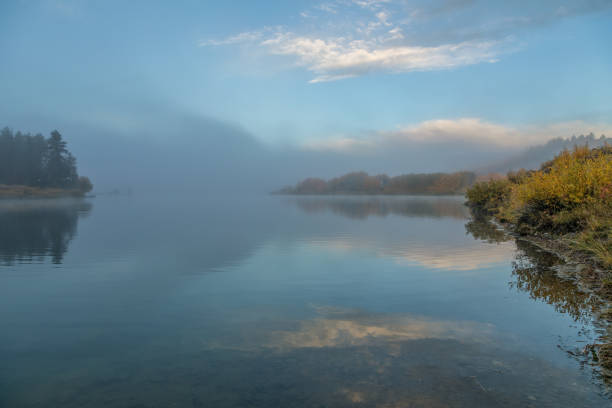 istock Foggy Teton Sunrise 819831640