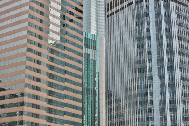 Syscrapers in central Hong Kong in day time