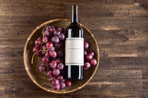 istock Bottle of red wine. 819847664