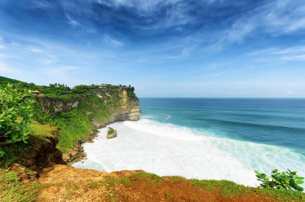 istock Coast at Uluwatu temple, Bali, Indonesia 819850146