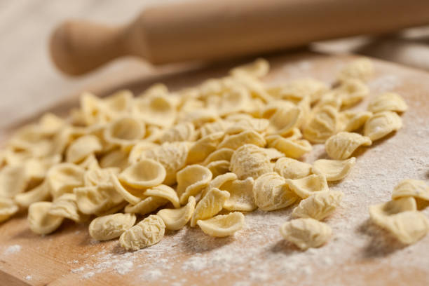 Bari orecchiette fresh pasta bari photos stock pictures, royalty-free photos & images