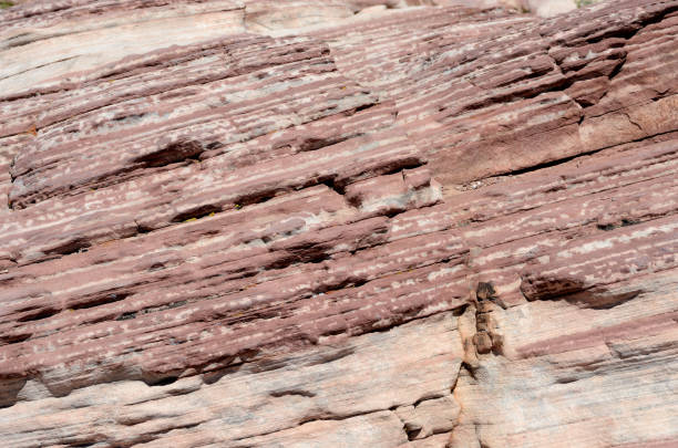 istock Texture of Rock Wall in Red Rock Canyon, Nevada 819883550