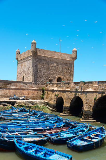 istock fisherboats, essaouira, morocco 819896960