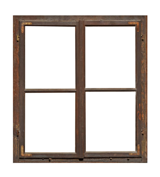 Old wooden window Old wooden window wood windows stock pictures, royalty-free photos & images