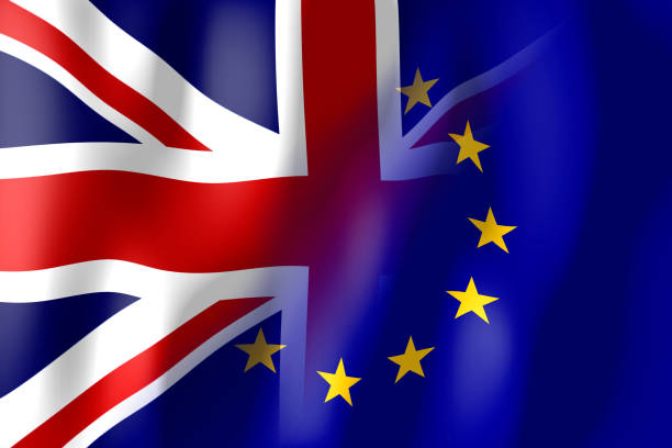 istock Brexit - Great Britain and European Union flag 819913904