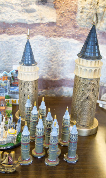istock Models of  the Galata Tower 819918206