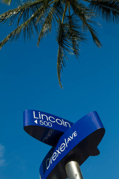 istock Lincold Roll Mall Street Sign 819918610