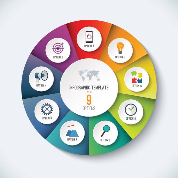 9 Vector Infographic 370+ Infographic 9 Parts Stock Illustrations, Royalty-Free Vector ...