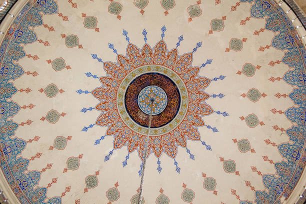 istock Inner view of dome in Ottoman architecture 819993016