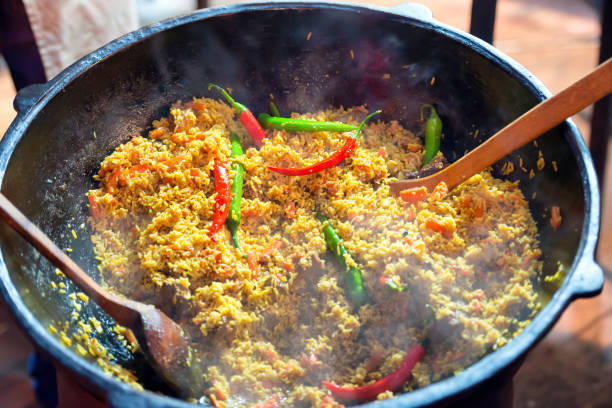 istock Traditional asian food pilau 820025302
