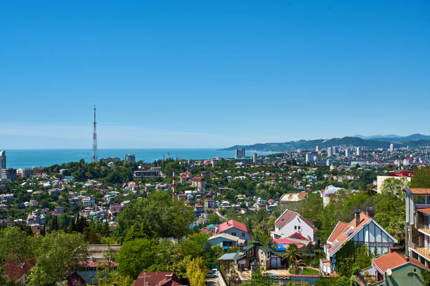 istock Aerial view of Sochi. Russia 820025342