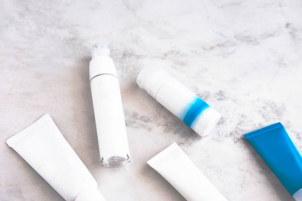 istock Skincare cosmetic products from above 820088264
