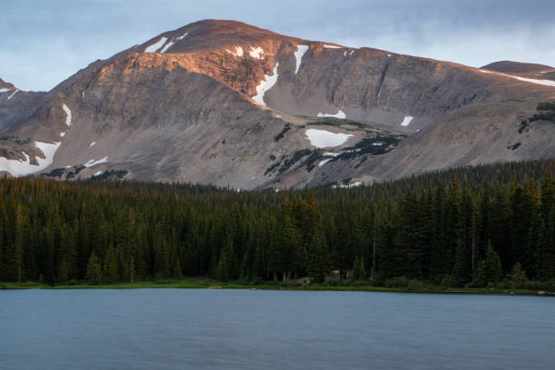 mount audubon sunrise - long exposure imagens e fotografias de stock