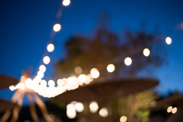 istock Blurred Lights decoration Event Festival outdoor 820166476