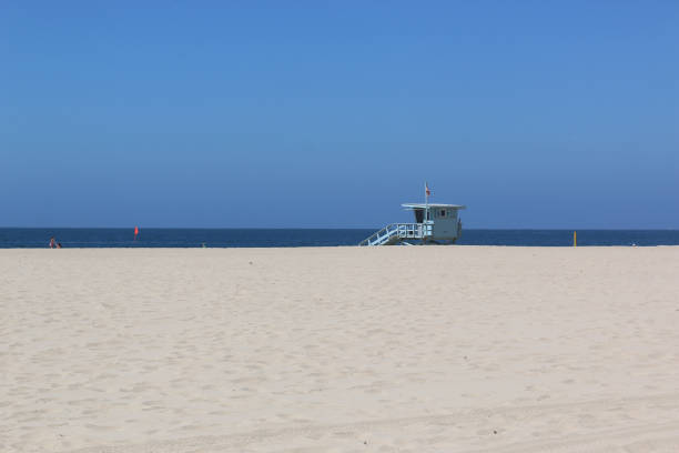 istock Lifeguard Tower at Hermosa Beach 820167416
