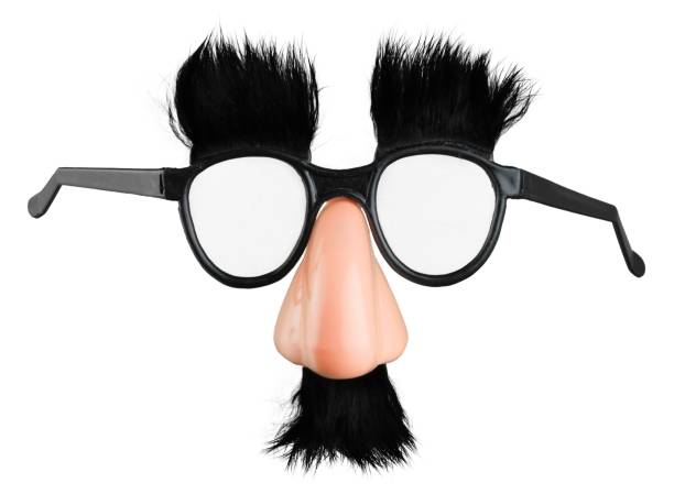 Disguise. Classic Disguise Mask with Fake Nose and Moustache groucho marx disguise stock pictures, royalty-free photos & images