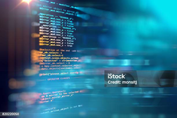 Soft Tech Background Programming Programming Code Technology Background Of Software Developer And ...