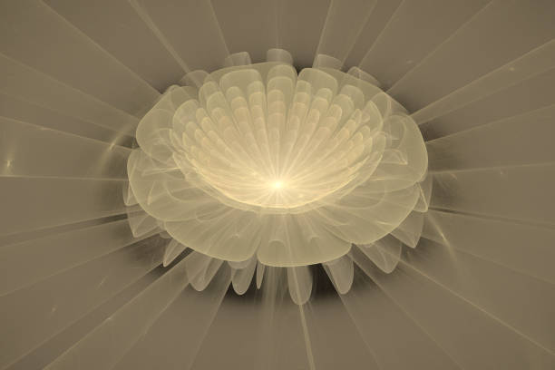 istock Fractal art background for creative design. Abstract fractal. Decoration for wallpaper desktop, poster, cover booklet, card. Psychedelic. Print for clothes, t-shirt. Magic graphics. 820231652