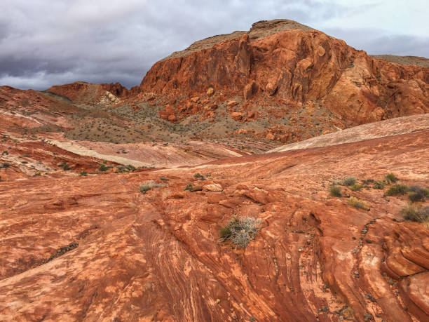 istock The unique red sandstone rock formations 820235614
