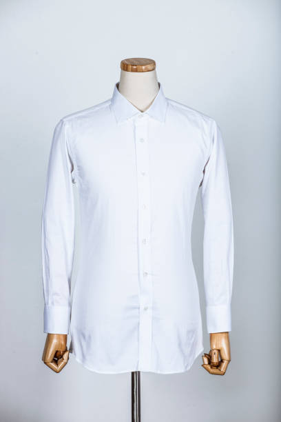 istock White shirt on a mannequin 820282524