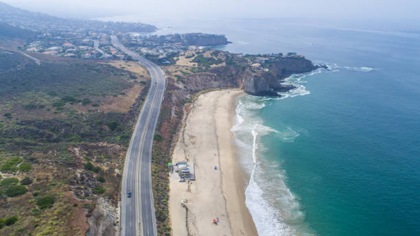 istock Aerial View of Crystal Cove State Beach 820293214