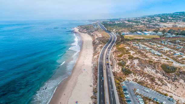 istock Aerial View of Crystal Cove State Beach 820295428