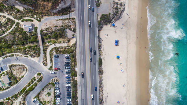 istock Aerial View of Crystal Cove State Beach 820295654