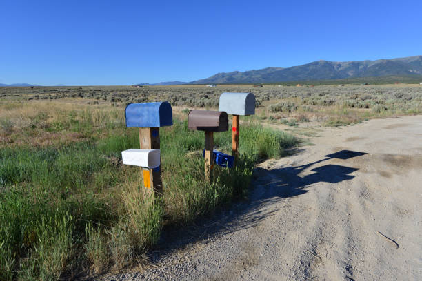 istock US Mail boxes on a desert road in Nevada. 820295672