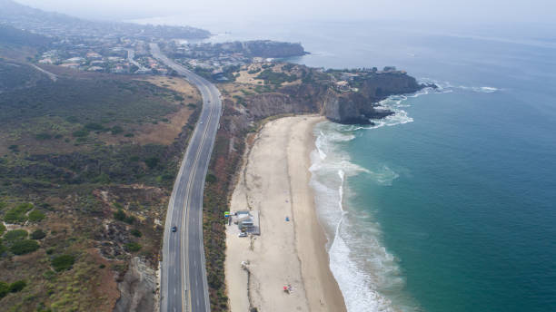 istock Aerial View of Crystal Cove State Beach 820295758