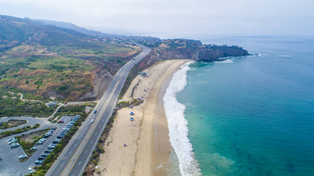 istock Aerial View of Crystal Cove State Beach 820298600
