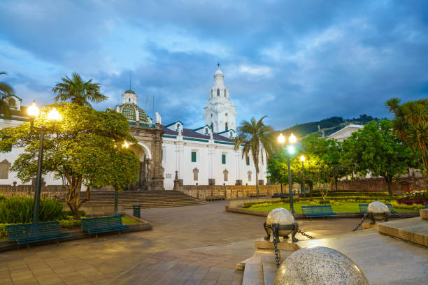 istock Plaza Grande in old town Quito, Ecuador 820298702