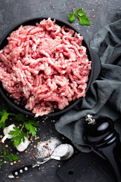 istock Mincemeat, minced or ground meat 820301950
