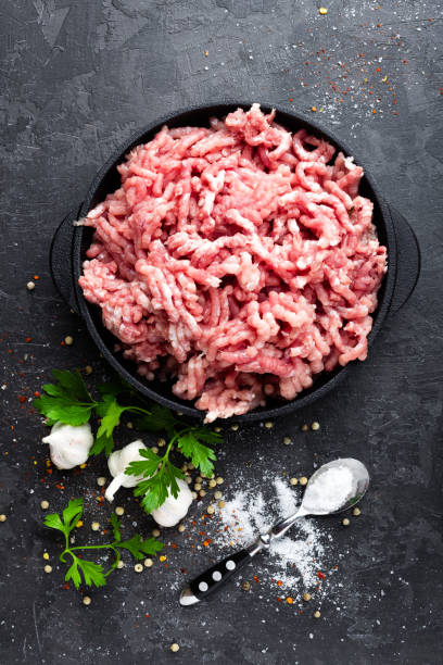 istock Mincemeat, minced or ground meat 820302014