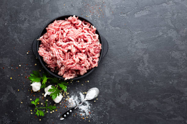 istock Mincemeat, minced or ground meat 820302096
