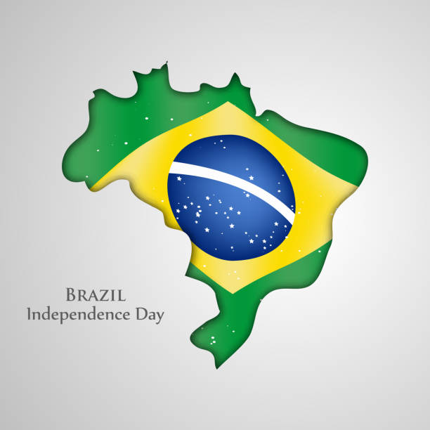istock illustration of Brazil Independence Day background 820321158