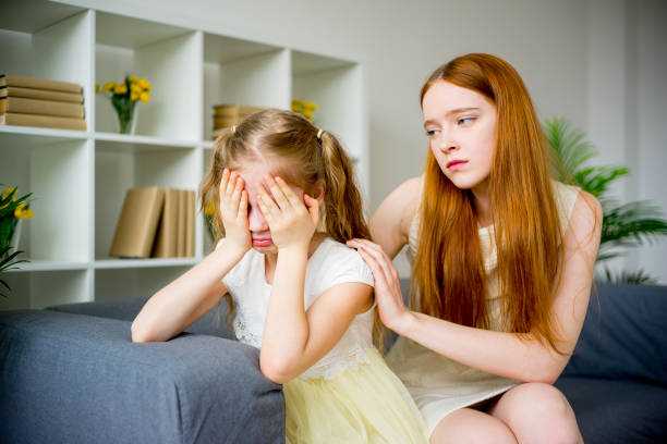 istock Mother comforting daughter 820321520