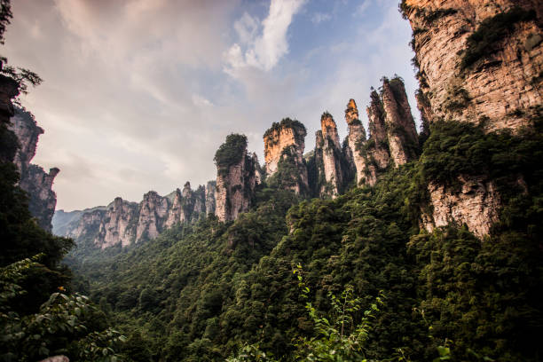 istock Zhangjiajie Karst Pillars 820325562